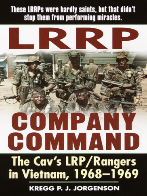 Title details for LRRP Company Command by Kregg P. Jorgenson - Wait list
